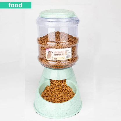 Automatic Pet Feeding and Water Bowl Dispensers