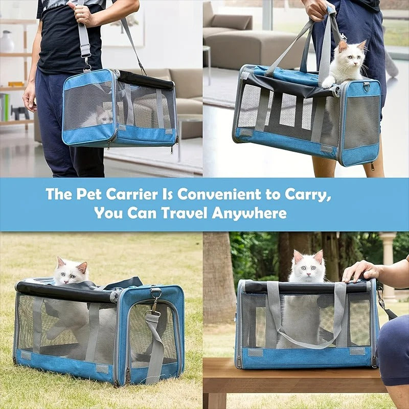 Breathable Mesh Cat Transport Bag
