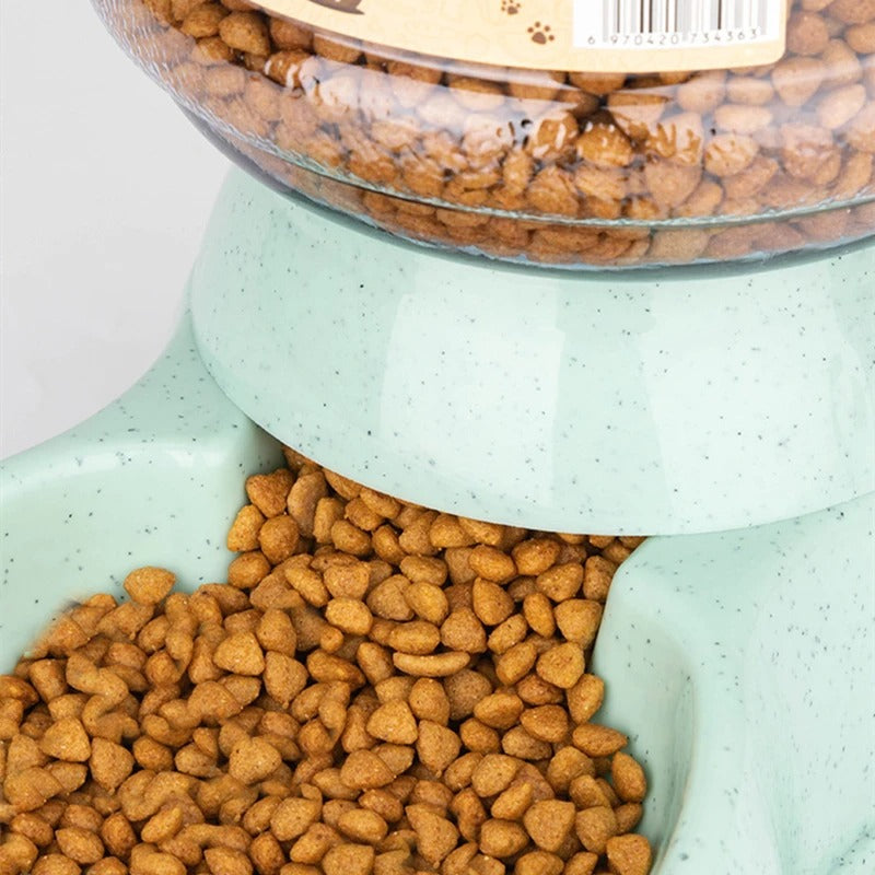 Automatic Pet Feeding and Water Bowl Dispensers