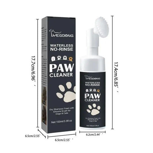 Waterless Cat and Dog Paw Cleaner 100ml