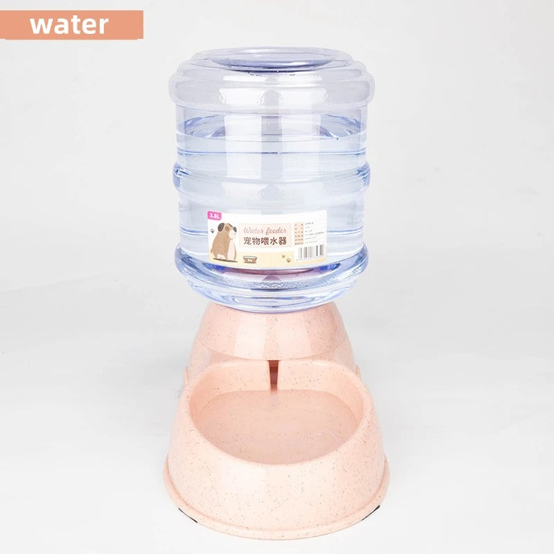Automatic Pet Feeding and Water Bowl Dispensers