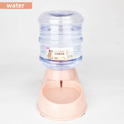 Automatic Pet Feeding and Water Bowl Dispensers